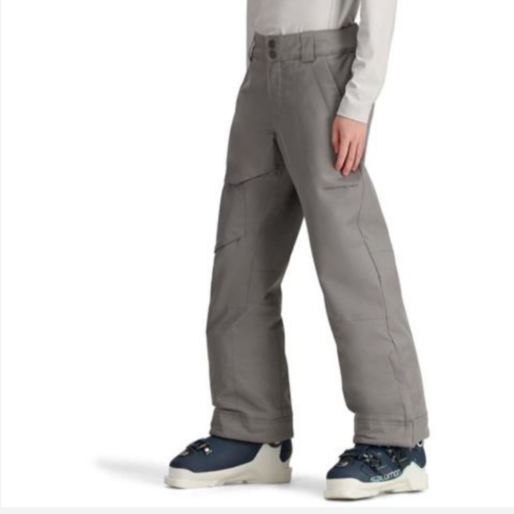 NWT Obermeyer Brisk Pants Youth Boys Teens Kids 10-12 M Ski Snow Insulated Tan